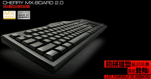 价格500以内入门级机械键盘推荐 Cherry MX-BOARD 2.0 g80-3800 樱桃黑轴怎么样
