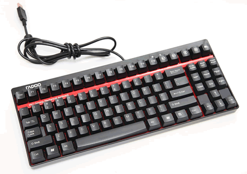 最便宜的机械键盘推荐 雷柏v7价格300元以下